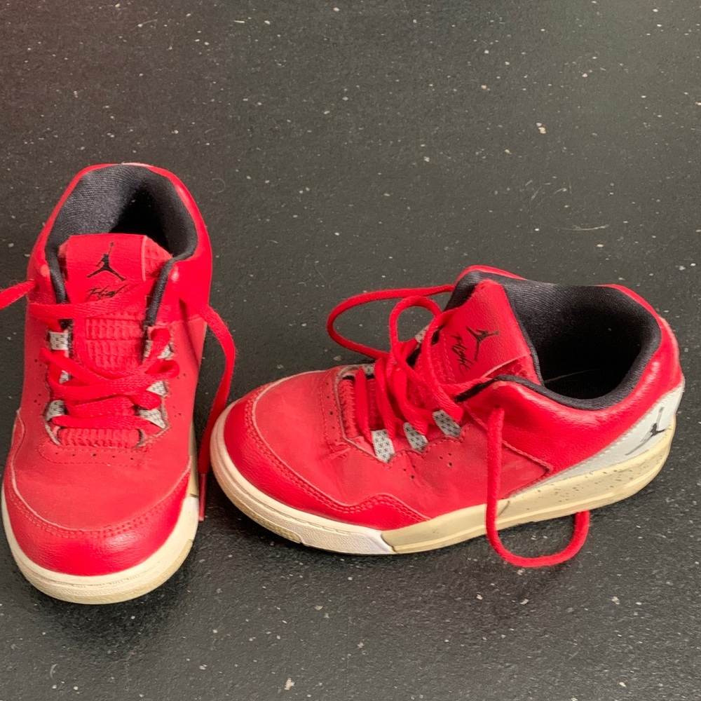 Jordan Toddler Flight Origin 2 Red, Black and White Sneakers - 10c
